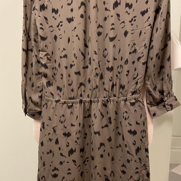 Babaton Leopard Bennett Silk Dress - Picture 11 of 11